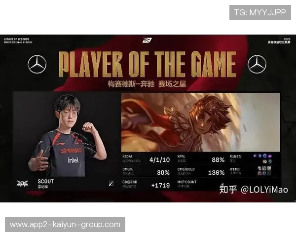 JDG中路游走抓下路，双杀直接起飞